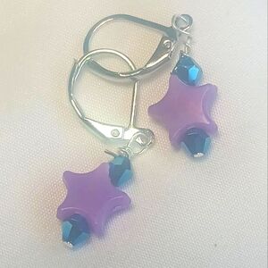 🍒 Dangle Handcrafted Earrings 925  STERLING SILVER HOOKS 🐥